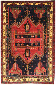 Persian Koliai Rug 140X210 Red/Dark Pink Carpetvista
