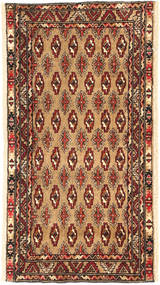 Tapete Oriental Turcomano 57X107 (Lã, Pérsia/Irão)