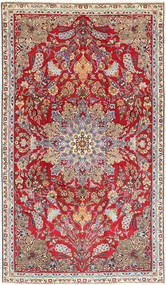 絨毯 ナジャファバード 212X368 レッド/ベージュ (ウール, ペルシャ/イラン)