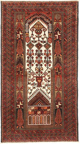 108X200 絨毯 オリエンタル バルーチ (ウール, ペルシャ/イラン) Carpetvista