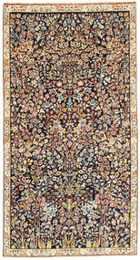  115X215 Floral Small Kerman Rug Wool, Carpetvista