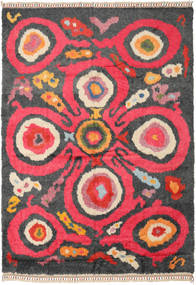  237X337 大 Handknotted Berber シャギー 絨毯 ウール, Carpetvista