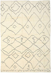 275X400 絨毯 Handknotted Berber シャギー モダン ベージュ/グレー 大きな (ウール, トルコ) Carpetvista