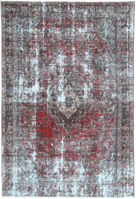絨毯 カラード ヴィンテージ 200X300 グレー/レッド (ウール, ペルシャ/イラン)