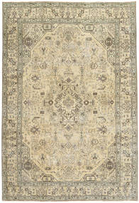  Persischer Colored Vintage Teppich 200X295 Beige/Gelb (Wolle, Persien/Iran)