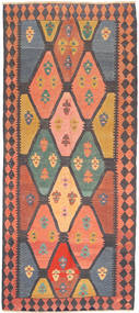137X310 Kelim Fars Orientalisk Hallmatta (Ull, Persien/Iran) Carpetvista
