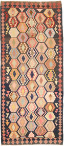 絨毯 ペルシャ キリム ファーシュ 140X328 廊下 カーペット (ウール, ペルシャ/イラン)