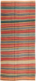  Orientalischer Kelim Fars Teppich 168X380 Läufer Rot/Beige Wolle, Persien/Iran Carpetvista