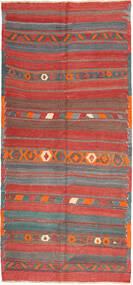 133X297 Kilim Fars Rug Oriental Runner
 (Wool, Persia/Iran) Carpetvista