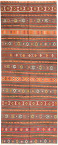 157X400 Kilim Fars Rug Oriental Runner
 (Wool, Persia/Iran) Carpetvista