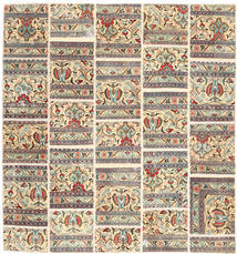  193X202 Patchwork Teppich Quadratisch Persien/Iran Carpetvista