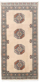  Orientalischer Pakistan Buchara 3Ply Teppich 94X190 Wolle, Pakistan Carpetvista