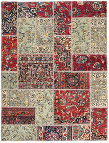 Patchwork Teppich 150X200 Wolle, Persien/Iran Carpetvista
