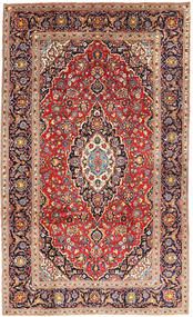 192X315 Χαλι Ανατολής Keshan Κόκκινα/Μπεζ (Μαλλί, Περσικά/Ιρανικά) Carpetvista