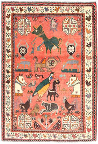  Qashqai Rug 108X158 Persian Wool Small Carpetvista