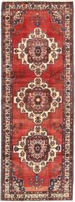 Persischer Hamadan Teppich 116X315 Läufer Rot/Dunkelrot (Wolle, Persien/Iran)