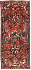 117X278 絨毯 ハマダン オリエンタル 廊下 カーペット レッド/茶色 (ウール, ペルシャ/イラン) Carpetvista