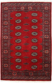  124X189 Medaillon Klein Pakistan Buchara 2Ply Teppich Wolle, Carpetvista