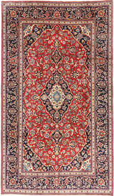 Keshan Rug 197X334 Persian Wool Red/Beige Carpetvista