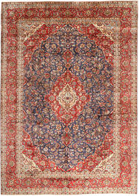  Persischer Keshan Teppich 297X410 Rot/Beige Carpetvista