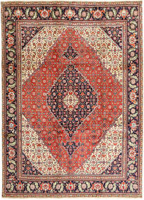  240X330 Tabriz Matta Röd/Beige Persien/Iran Carpetvista