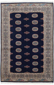  138X207 Medaillon Klein Pakistan Buchara 2Ply Teppich Wolle, Carpetvista