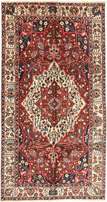 Bakhtiari Rug 157X296 Runner
 Red/Beige Wool, Persia/Iran Carpetvista