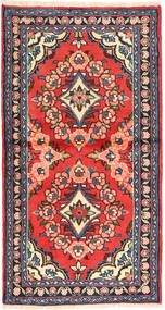 絨毯 ペルシャ ハマダン 68X130 (ウール, ペルシャ/イラン)