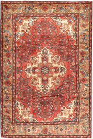  Hosseinabad 210X315 Persischer Wollteppich Beige/Rot Carpetvista