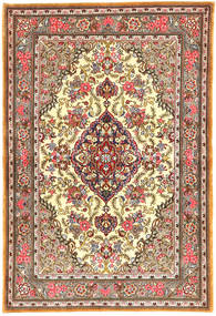  Persischer Ghom Kork/Seide Teppich 109X159