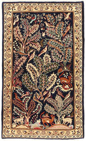 絨毯 ペルシャ クム Kork/シルク 76X128 (ウール, ペルシャ/イラン)