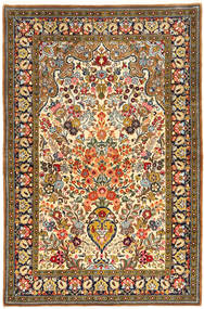 絨毯 ペルシャ クム Kork/シルク 109X166 (ウール, ペルシャ/イラン)