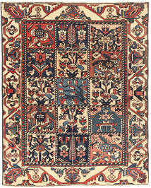 Persian Bakhtiari Patina Rug 112X144 (Wool, Persia/Iran)