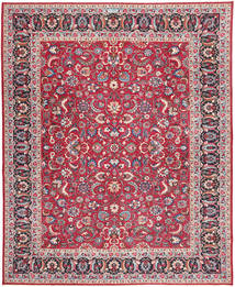  Tabriz Patina Rug 305X390 Vintage Persian Wool Red/Grey Large Carpetvista