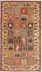  Tabriz Patina Rug 154X270 Persian Wool Brown/Beige Small Carpetvista