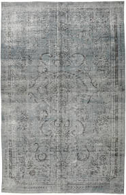  191X295 Colored Vintage Teppich Grau Türkei Carpetvista