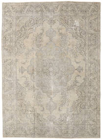 235X326 絨毯 カラード ヴィンテージ モダン ベージュ/ライトグレー (ウール, ペルシャ/イラン) Carpetvista