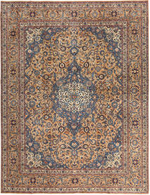  Keshan Patina Rug 292X385 Persian Wool Brown/Beige Large Carpetvista