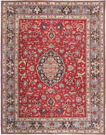 絨毯 タブリーズ パティナ 300X380 レッド/オレンジ 大きな (ウール, ペルシャ/イラン)