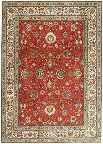 Dywan Orientalny Tebriz Patina 242X336 Beżowy/Czerwony (Wełna, Persja/Iran)