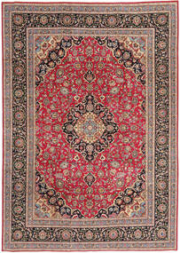 Χαλι Περσικό Tabriz Πατίνα 243X340 Κόκκινα/Καφέ (Μαλλί, Περσικά/Ιρανικά)