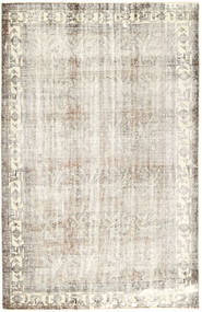  Colored Vintage Rug 200X305 Persian Wool Beige/Light Grey Carpetvista