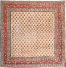 Tapete Tabriz Patina 300X305 Quadrado Grande (Lã, Pérsia/Irão)