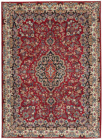  248X336 Floral Large Mashad Patina Rug Wool, Carpetvista