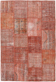 160X235 Patchwork Teppich Moderner Rot/Orange (Wolle, Türkei) Carpetvista