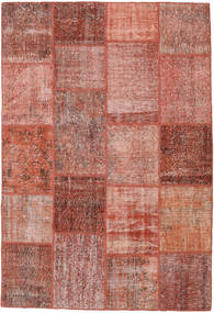 159X232 Patchwork Rug Modern Red/Orange (Wool, Turkey) Carpetvista