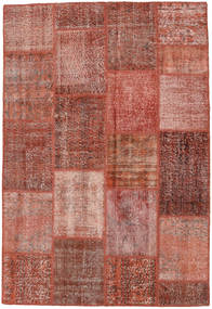  Patchwork Rug 158X232 Wool Red/Orange Small Carpetvista