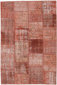  Patchwork Rug 159X235 Wool Red/Orange Small Carpetvista
