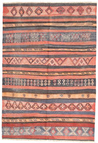 Kelim Teppich 143X208 Wolle, Persien/Iran Carpetvista