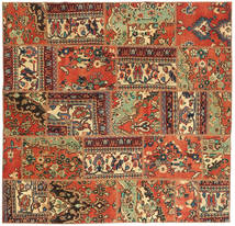 Patchwork Teppich 190X197 Quadratisch Wolle, Persien/Iran Carpetvista